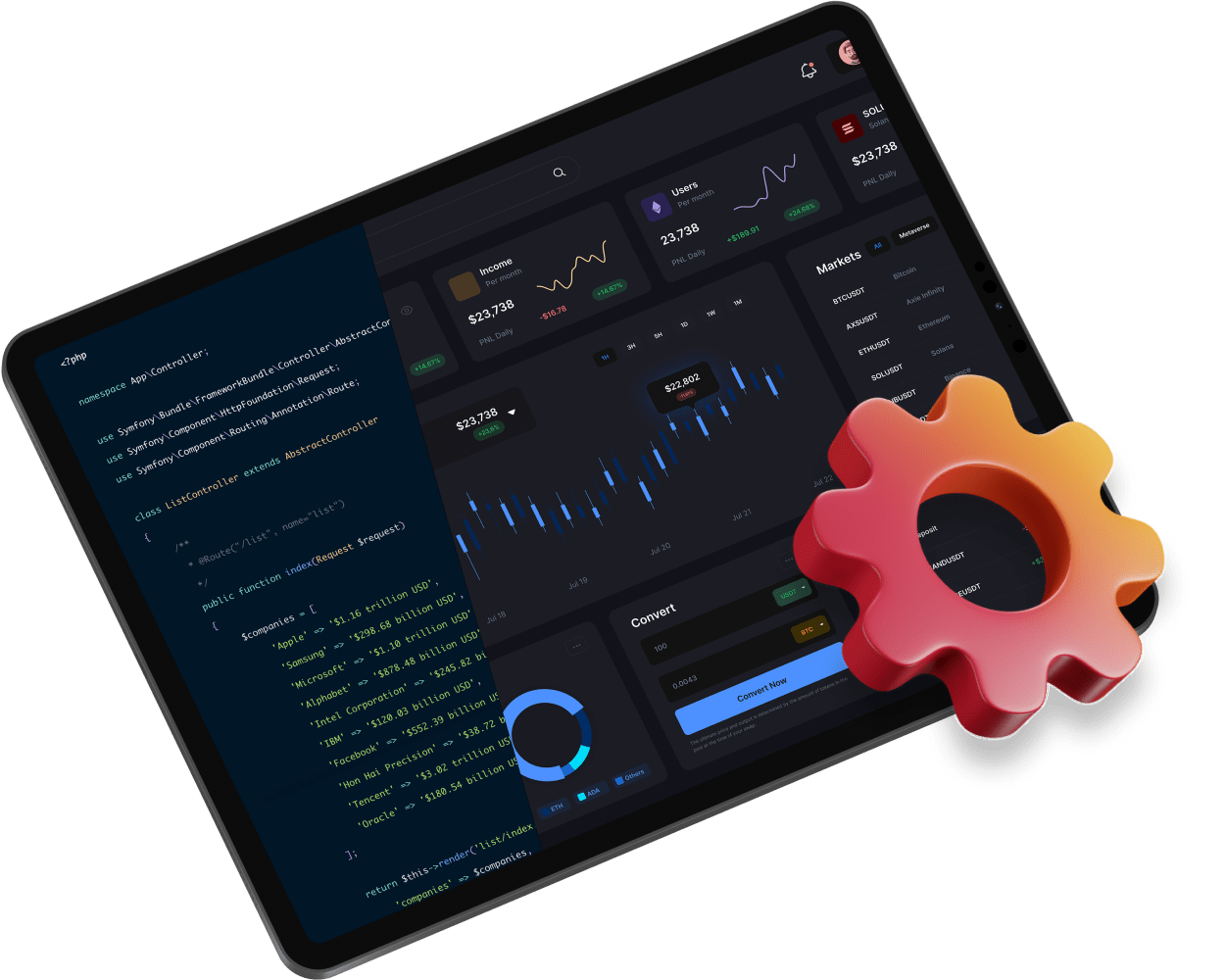 Back-end development